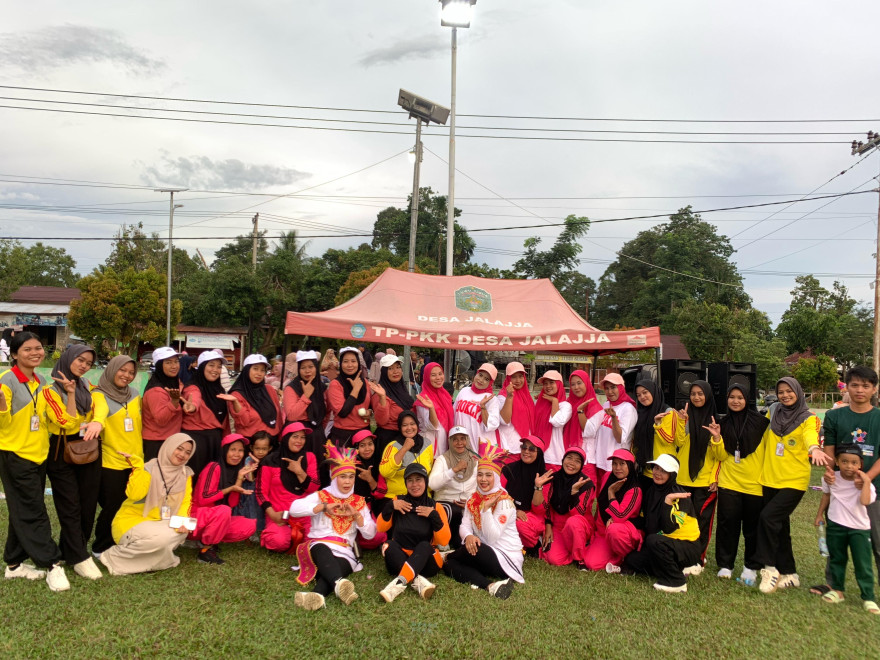 Mahasiswa KKN-T UNCP Gelar Lomba Senam Ibu-Ibu Antar Dusun untuk Meningkatkan Kesehatan dan Kebersamaan